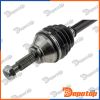 Demi-Arbre de Transmission droite pour VW | NPW-VW-153, 18-212910